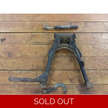 1978-82 Honda CB400 CB450 Hawk Center Stand with Spring and Shaft 95014-71702 50500-413-000